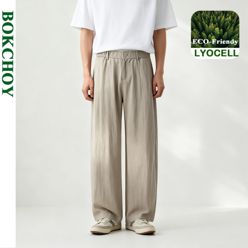 Summer Clothing Men Linen - 2026 İlkbahar Yaz Yeni Ince Lyocell