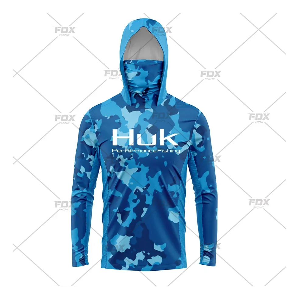 Rash Guard Long Sleeve - HUK olta takımı yeni Hoodie balıkçılık