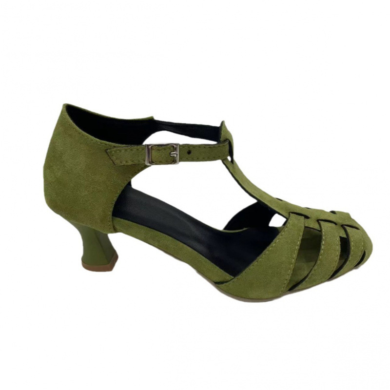 Kadın Yeşil Süet Kitten Topukl - Summer Closet incelemesi ve fiyatı