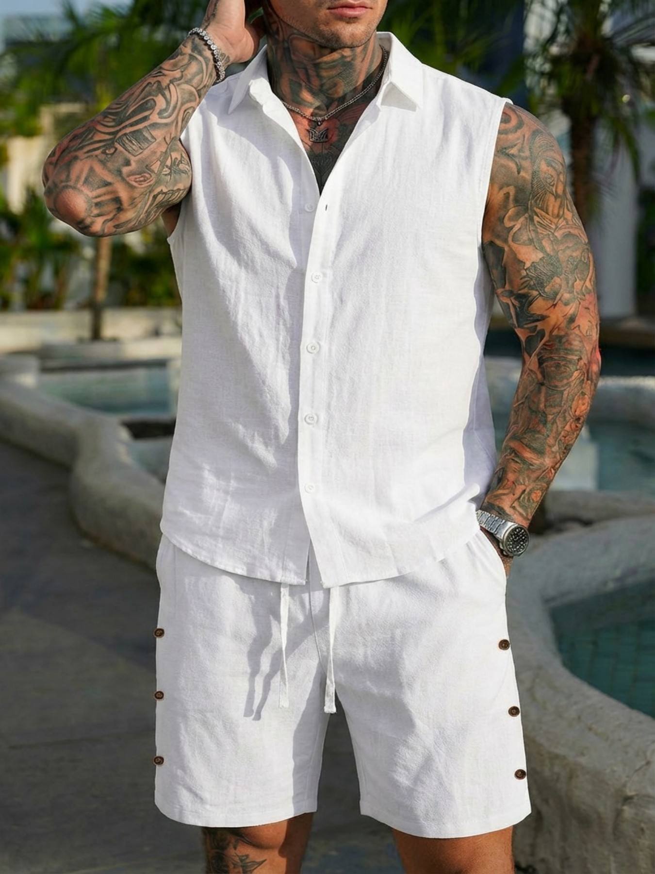 Erkekler için Yazlık Keten Göm - Summer Clothing Men Linen incelemesi ve fiyatı