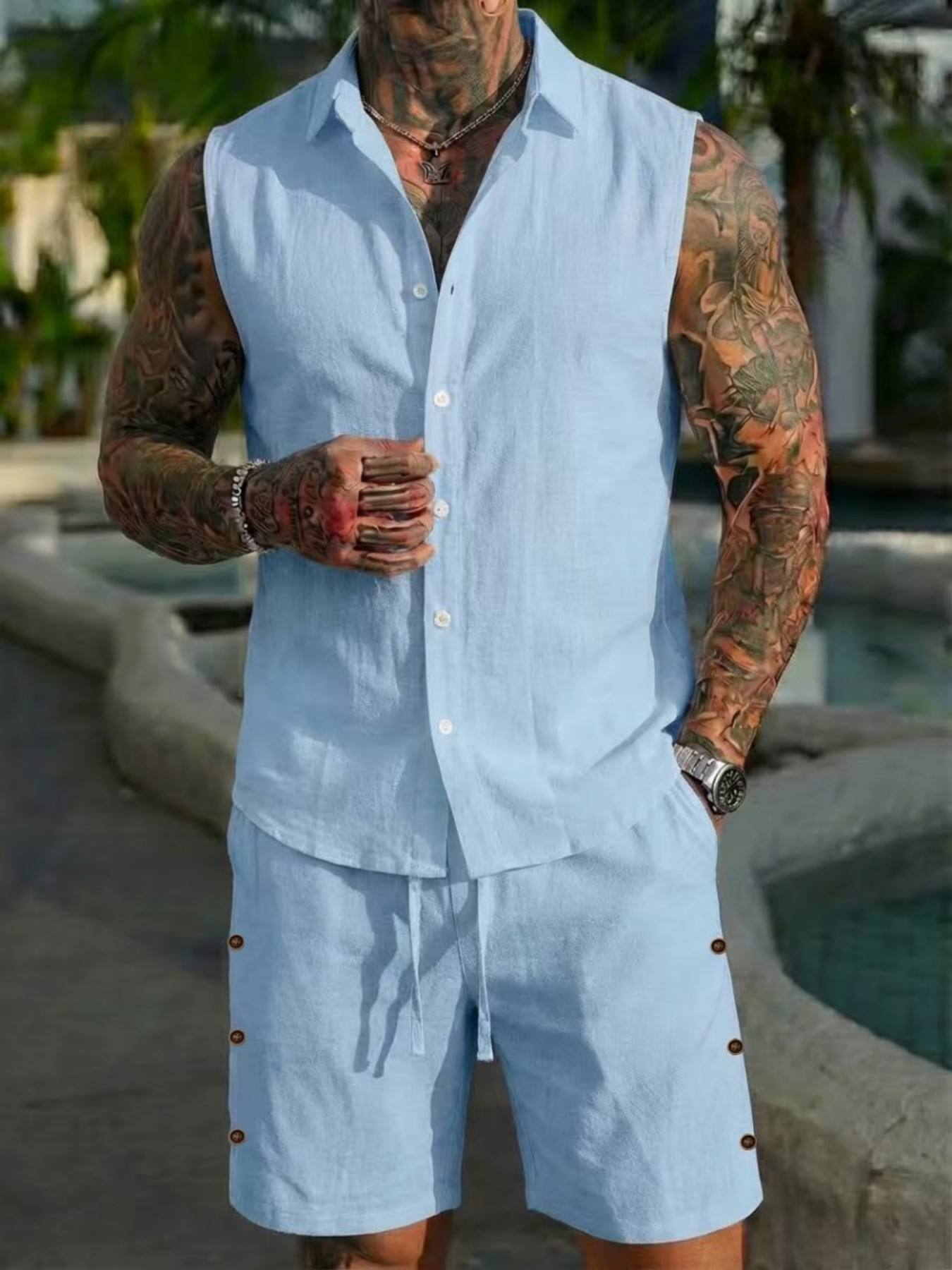 Erkekler için Yazlık Keten Göm - Summer Clothing Men Linen incelemesi ve fiyatı