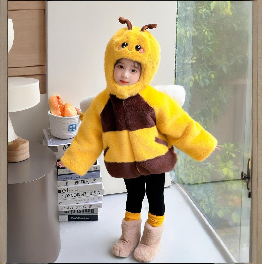 Karikatür Küçük Arı Kız Pamukl - Yours Clothing Summer Jackets incelemesi ve fiyatı